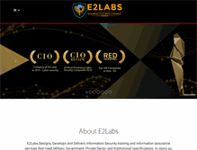 Tablet Screenshot of e2-labs.com